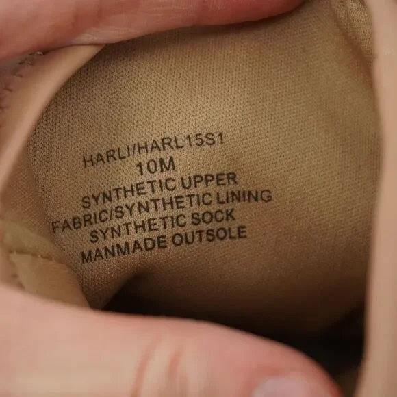 Steve Madden Womens Harli Ankle Boots Booties Faux Leather Blush Pink Heeled 10M - Picture 7 of 9